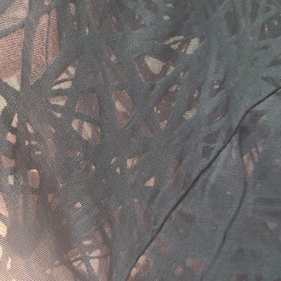 Champion open back sheer cotton Blend gray Deep neck  Exercize tee shirt Vintage - Picture 9 of 12